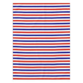 Rode witte en blauwe tafelkledij tafelkleed (Voorkant)