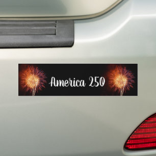 Rode, Witte en Blauwe Vuurwerk I Bumpersticker