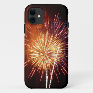 Rode, Witte en Blauwe Vuurwerk I Patriotisch Case-Mate iPhone Case