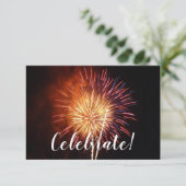 Rode, Witte en Blauwe Vuurwerk I Patriottisch (Staand voorkant)
