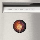 Rode, Witte en Blauwe Vuurwerk I Patriottisch Magneet (Insitu (Vaatwasser))