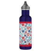 Rode Witte en Blauwe Waterfles Waterfles (Rechts)