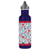 Rode Witte en Blauwe Waterfles Waterfles (Links)