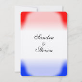 Rode Witte en Blauwe Weddenschappen Kaart (Achterkant)