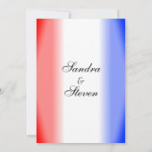 Rode Witte en Blauwe Weddenschappen Kaart (Achterkant)