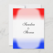 Rode Witte en Blauwe Weddenschappen Kaart (Achterkant)