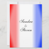 Rode Witte en Blauwe Weddenschappen Kaart (Achterkant)