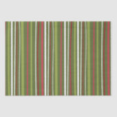 Rode witte en groene strepen tissuepapier (Voorkant)