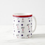 RODE-WITTE- EN MUZIEKE MOK (Voorkant rechts)