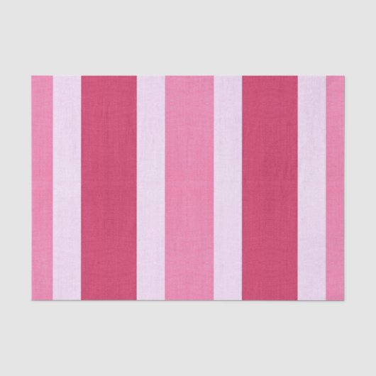Rode, witte en roze strepen tissuepapier (Voorkant)
