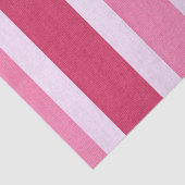 Rode, witte en roze strepen tissuepapier (Detail)