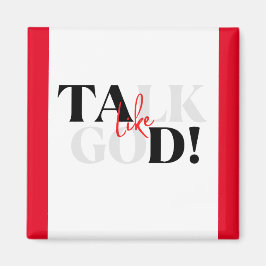 Rode, witte en zwarte magneet