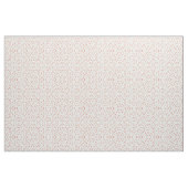 Rode Witte & Groene Bloemen Stof (Yard (91,4 cm))