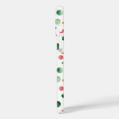 Rode Witte Groene Stippen Kerstmis Case-Mate iPhone Case (Achterkant / Links)