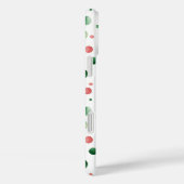 Rode Witte Groene Stippen Kerstmis Case-Mate iPhone Case (Achterkant / Rechts)