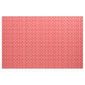 Rode Witte Harten Patroon Stof (Yard (91,4 cm))