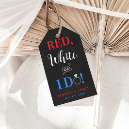 Rode Witte & Ik Doe Cadeautags Cadeaulabel