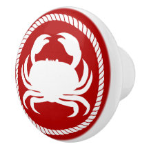 Rode Witte Krab Touw Kust- Nauutieme Cottage