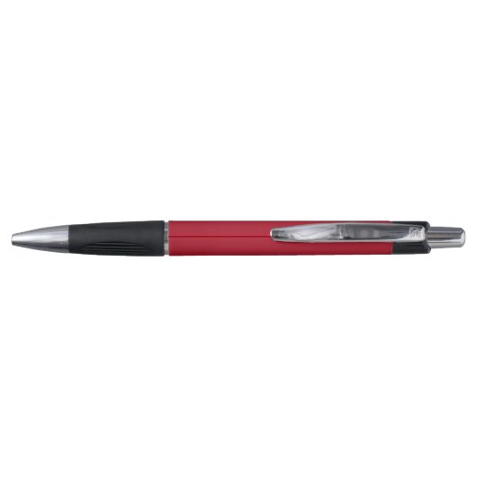 Rode witte monogram naam script pen (Achterkant)