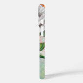 Rode witte papaverbloemen Case-Mate iPhone case (Achterkant / Links)