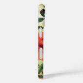 Rode witte papaverbloemen Case-Mate iPhone case (Achterkant / Rechts)