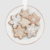 Rode Witte Pepermunt Kerstsnoep Ornament (achterkant)