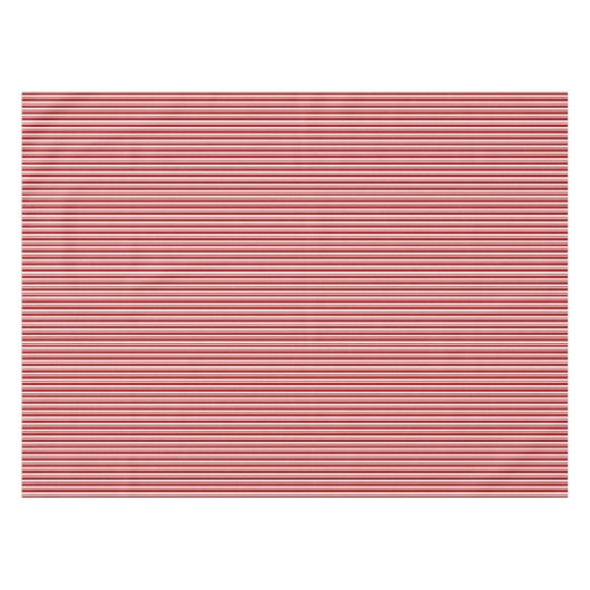 Rode witte peppermint Stripes Tablecloth Tafelkleed (Voorkant (Horizontaal))