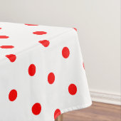  rode witte pooldots tafelkleed (Voorbeeld)