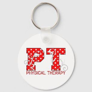 rode witte poolpunts sleutelhanger