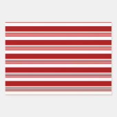 Rode witte puntenstrips voor het ompakken van papi inpakpapier vel (Voorkant 2)