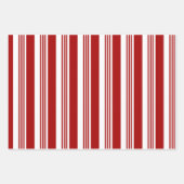 Rode witte puntenstrips voor het ompakken van papi inpakpapier vel (Voorkant)