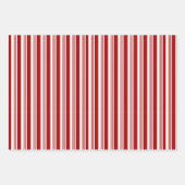 Rode witte puntenstrips voor het ompakken van papi inpakpapier vel (Voorkant)