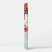 RODE WITTE ROZEN EN ANEMONE BLOEMEN MONOGRAM Case-Mate iPhone CASE (Achterkant / Rechts)