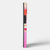 RODE WITTE ROZEN EN ROZE ANEMONEBLOEMEN MONOGRAM Case-Mate iPhone CASE (Achterkant / Rechts)