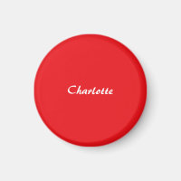Rode Witte Script Elegante Minimalistische Moderne