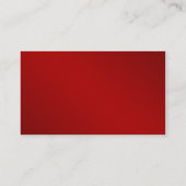 Rode Witte Sneeuwvlok Winter Wedding Place Cards Plaatskaartje (Achterkant)