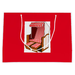 Rode & Witte Strandstoel Thema Feest Cadeautas