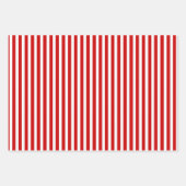 Rode witte strepen controleren het diamantgeometri inpakpapier vel (Voorkant 2)