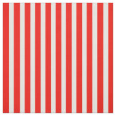 Rode witte strepen stof (Swatch)