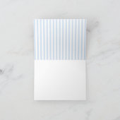 Rode Witte & Verwachte Dankkaarten Bedankkaart (Binnen)