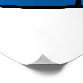 rode witte volleybal poster (Hoek)