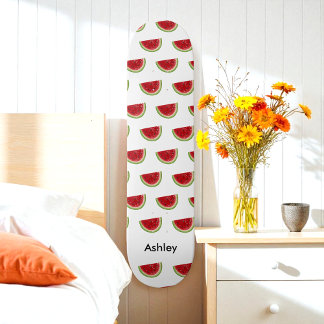 Rode Witte Watermeloen Zomer Patroon Persoonlijk Skateboard