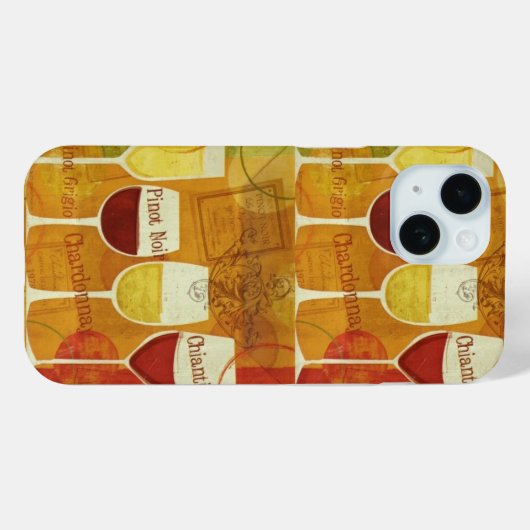 Rode Witte Wijn Wijngaard Winery Apple Case-Mate iPhone Case (Achterkant (horizontaal))