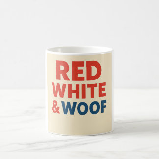 Rode Witte & Woof Mok