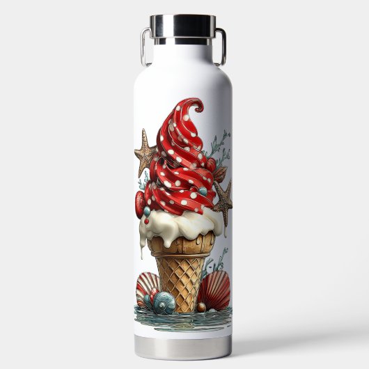 RODE & WITTE ZOMER IJSCONE WATERFLES (Voorkant)