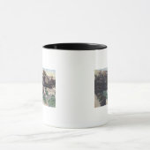 Rode woestijn, WY - Wild Palomino Stallion gevange Mok (Midden)