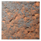 rode woestijnsteen liefhebbers tegeltje (Voorkant)