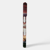 Rode Wolken Sunset Tree Groene velden Case-Mate iPhone Case (Achterkant / Rechts)