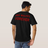 Rode Wolven Voor Altijd T-shirt (Achterkant volledig)