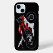 Rode Yamaha Yzf-R6 motorfiets Case-Mate iPhone Case (Achterkant)